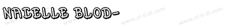 nacelle blod字体转换